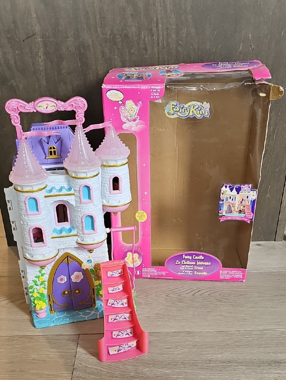 2004 Lanard Fairykins Fairy Castle‎ With Box